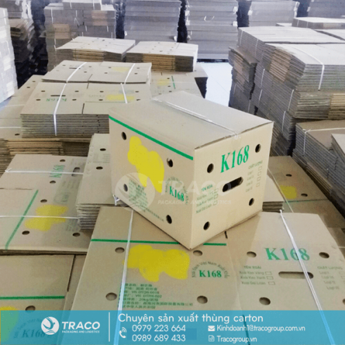 Thùng Carton Đựng Xoài Xuất Khẩu