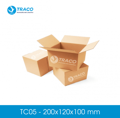 Thùng hộp carton 200X120X100 mm Combo100 TC05CB100