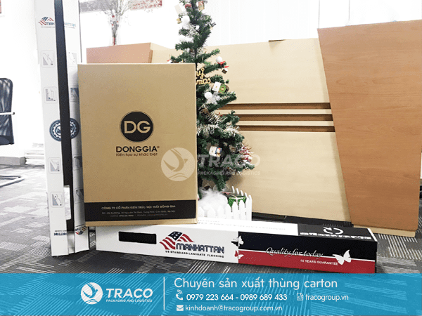 Thùng Carton Đựng Đồ Gỗ Nội Thất Cao Cấp