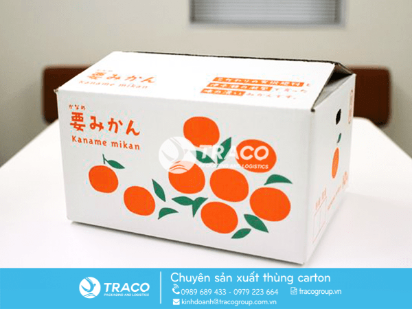 Thùng carton đựng hàng xuất khẩu