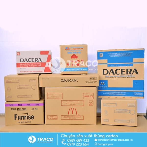 THÙNG CARTON ĐỰNG GẠCH MEN CAO CẤP