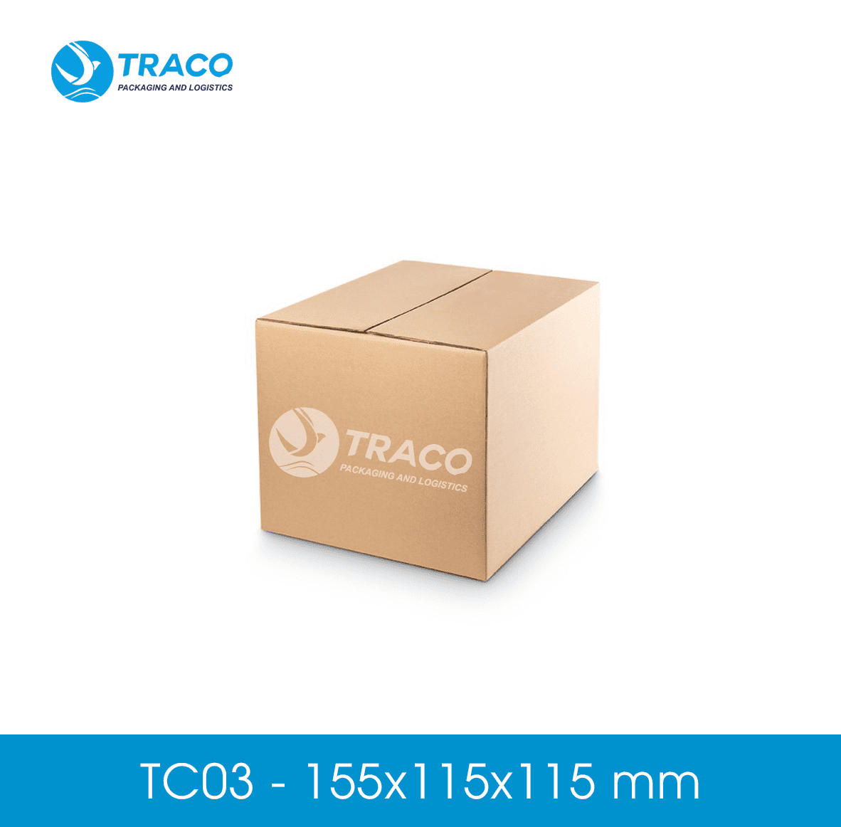 Thùng hộp carton 155X115X115 mm Combo500 TC03CB500