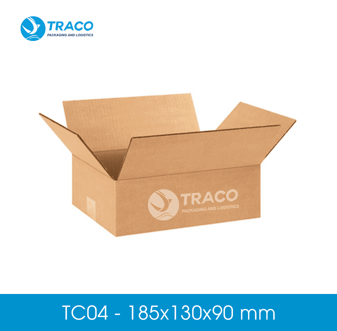 Thùng hộp carton 185X130X90 mm Combo500 TC04CB500