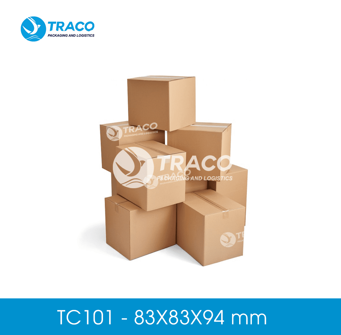 Thùng hộp carton 83X83X94 mm Combo400 TC101CB400