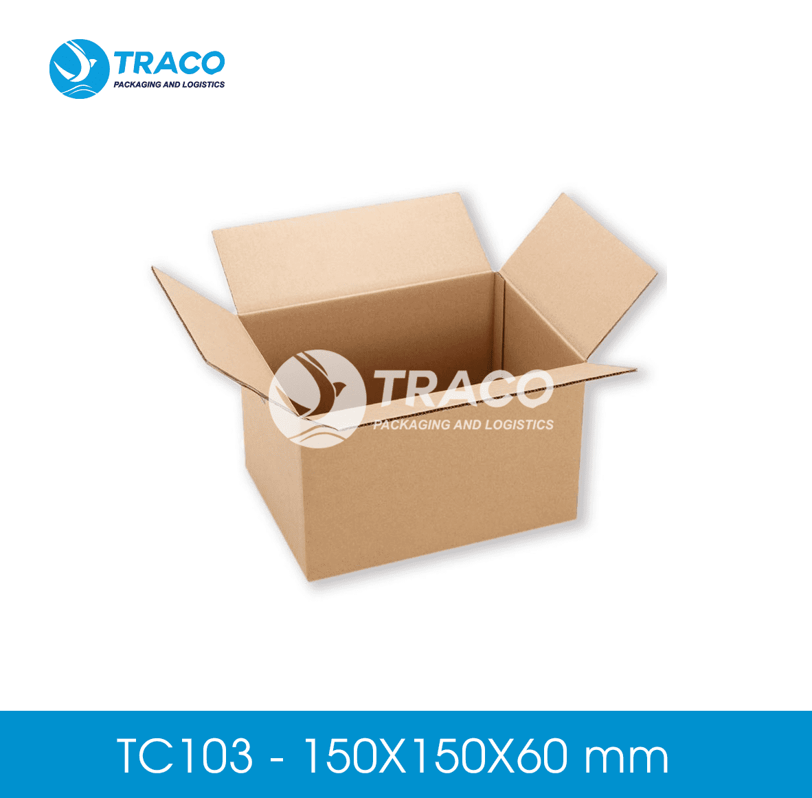 Thùng hộp carton 150X150X60 mm Combo400 TC103CB400