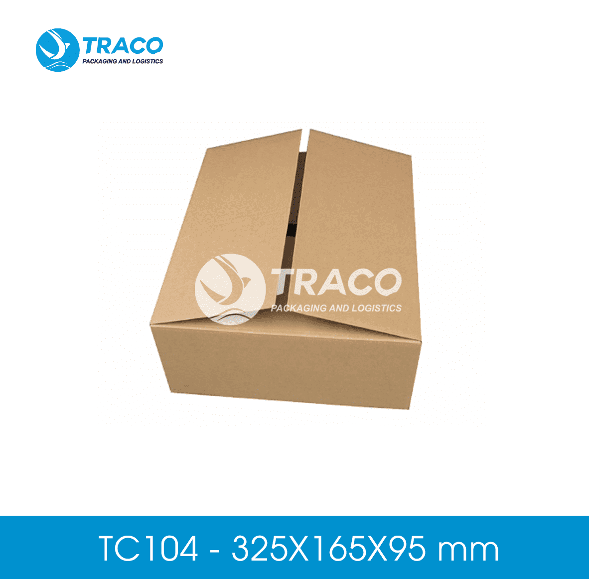 Thùng hộp carton 325X165X95 mm Combo400 TC104CB400