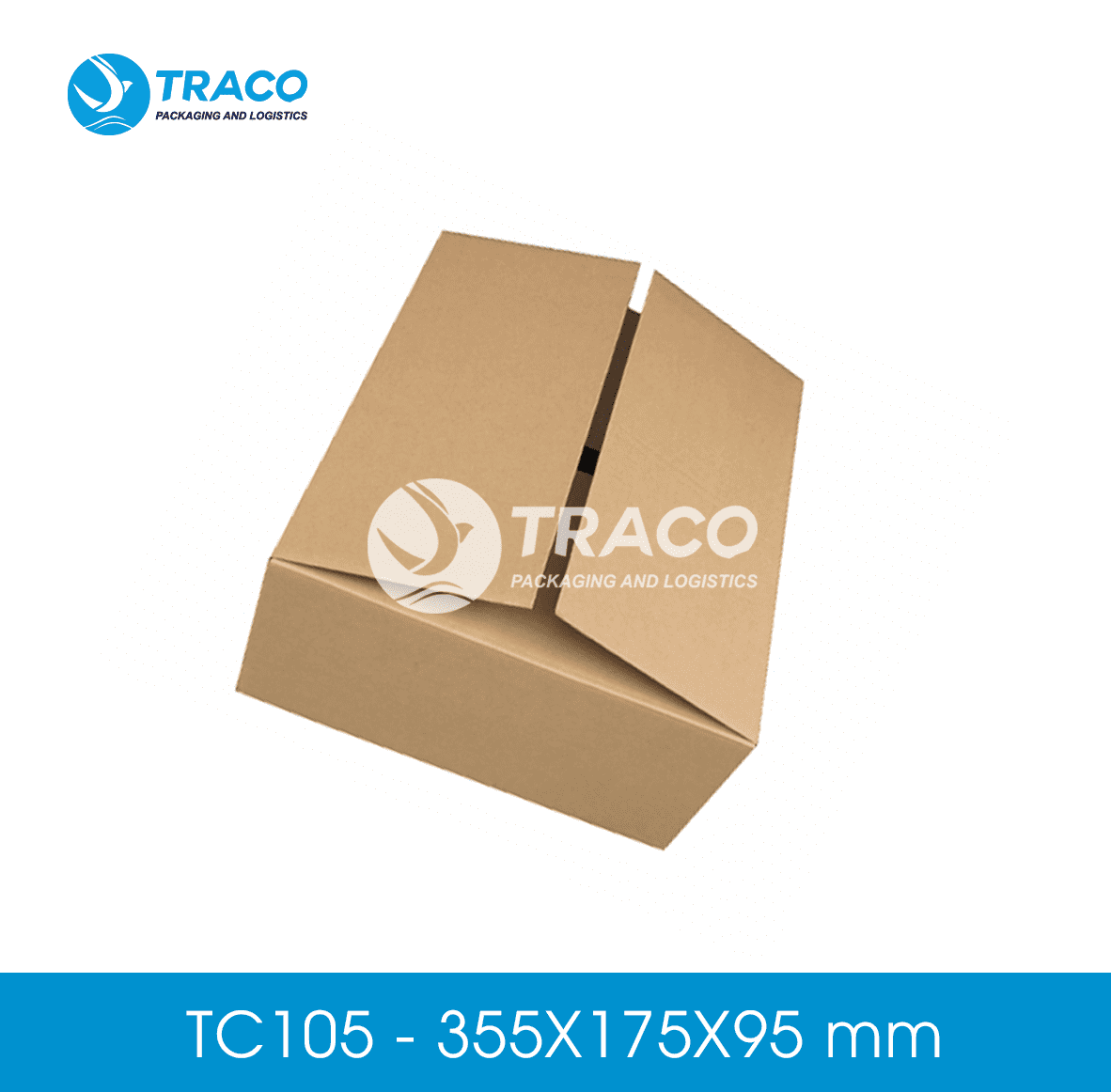 Thùng hộp carton 355X175X95 mm Combo400 TC105CB400