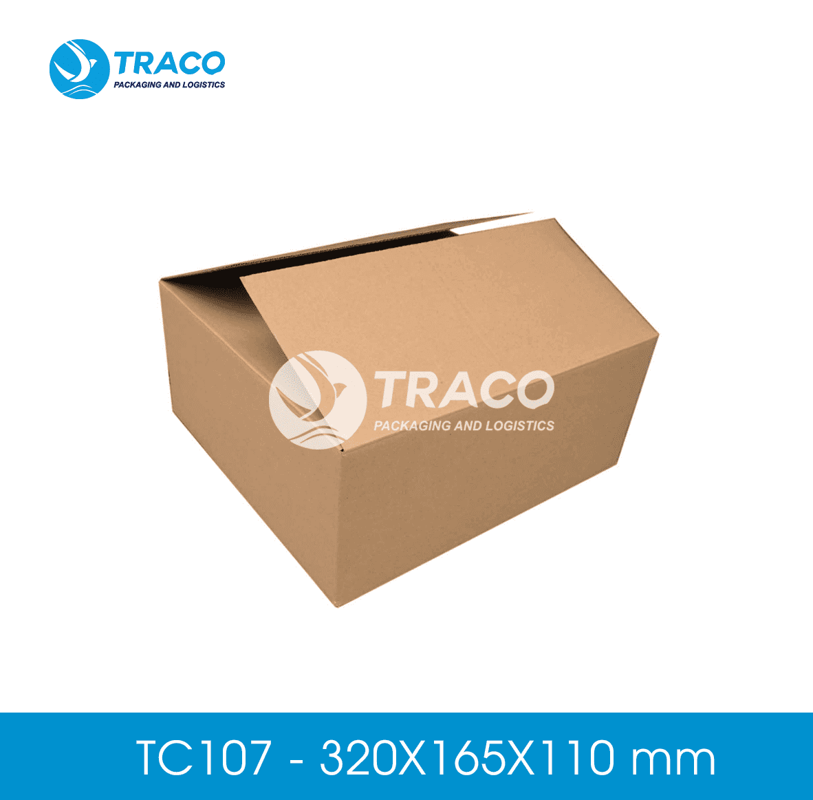 Thùng hộp carton 320X165X110 mm Combo400 TC107CB400