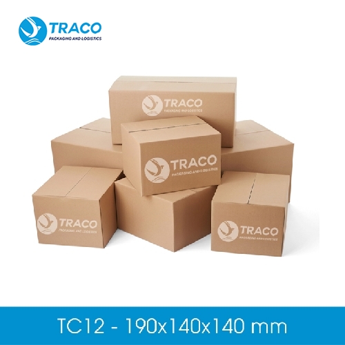 Thùng hộp carton 190X140X140 mm Combo500 TC12CB500