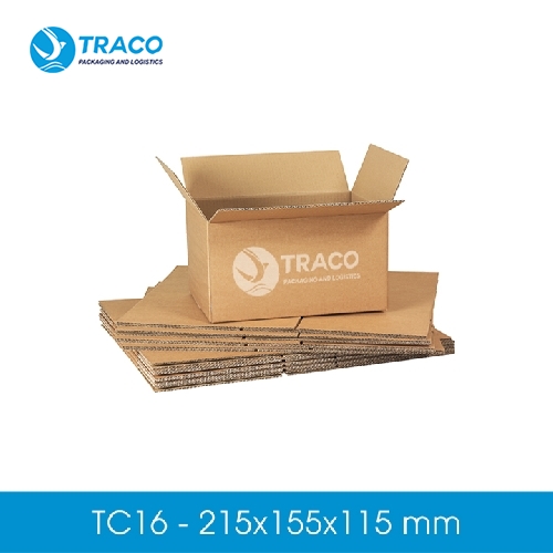 Thùng hộp carton 215X155X115 mm Combo500 TC16CB500