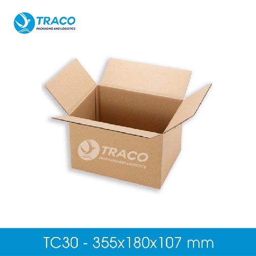 Thùng hộp carton 355X180X107 mm Combo500 TC30CB500