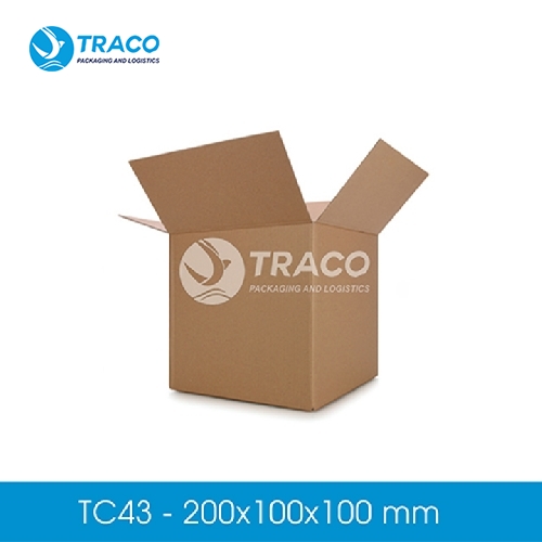 Thùng hộp carton 200X100X100 mm Combo200 TC43CB200