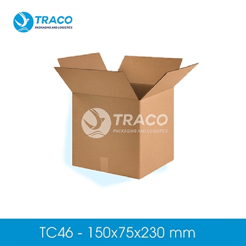 Combo 100 Hộp carton TRACO TC46CB100 150X75X230