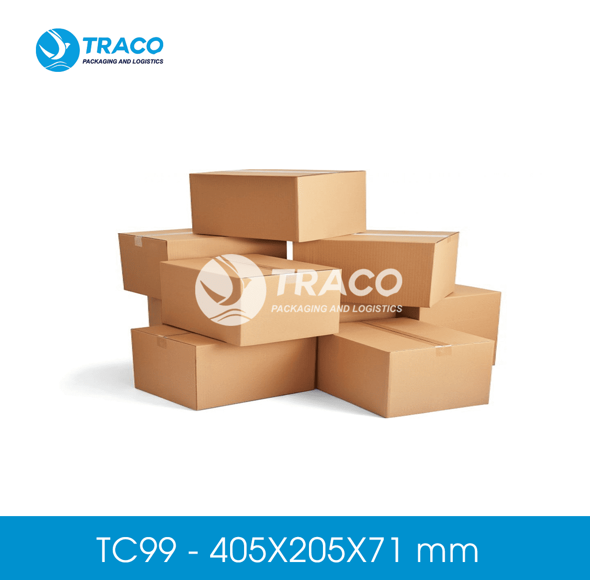 Thùng hộp carton 405X205X71 mm Combo400 TC99CB400